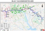 广州28号线草图一张，终点站松山湖